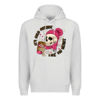 Dove Grey its cold outside like my heart Premium Hoodie - MaliasSmallBusiness