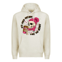 Oatmeal Heather its cold outside like my heart Premium Hoodie - MaliasSmallBusiness