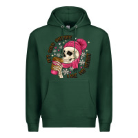 Sports Green its cold outside like my heart Premium Hoodie - MaliasSmallBusiness