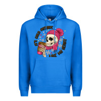 True Royal its cold outside like my heart Premium Hoodie - MaliasSmallBusiness