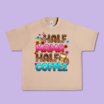 Urban Heavy Tee half mama half coffee