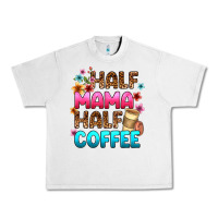 Lunar Rock half mama half coffee Urban Heavy Tee - Zillion Design Studio