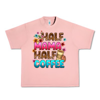 Salmon half mama half coffee Urban Heavy Tee - Zillion Design Studio