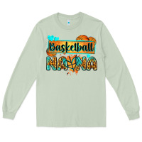 Matcha basketball nana with leopard Long Sleeve Tee - Zillion Design Studio