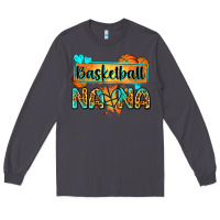 Smoke basketball nana with leopard Long Sleeve Tee - Zillion Design Studio