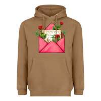 Toasted Coconut pink letter Heavyweight Hoodie - AdoDesignShop