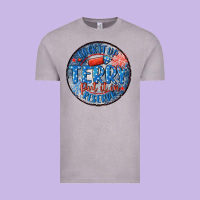 Vintage Tee back it up terry put it in reserve
