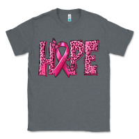 Charcoal Heather Hope Breast Cancer Classic Tee - texasbilliewilder