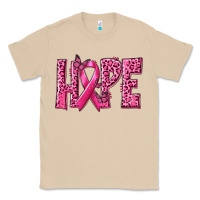 Mushroom Hope Breast Cancer Classic Tee - texasbilliewilder