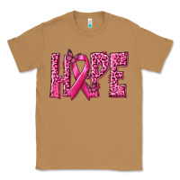 Toasted Coconut Hope Breast Cancer Classic Tee - texasbilliewilder
