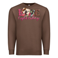 Chestnut love english bulldogs Premium Sweatshirt - Artiststas