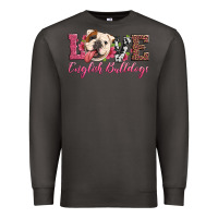 Smoke love english bulldogs Premium Sweatshirt - Artiststas