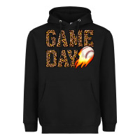 Black game day baseball Heavyweight Hoodie - JahusDesignShop
