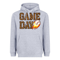 Heather Grey game day baseball Heavyweight Hoodie - JahusDesignShop