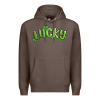 Coffee lucky st patricks day Premium Hoodie - MaliasSmallBusiness