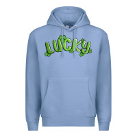 Colony Blue lucky st patricks day Premium Hoodie - MaliasSmallBusiness