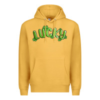Mustard lucky st patricks day Premium Hoodie - MaliasSmallBusiness