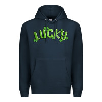 Navy lucky st patricks day Premium Hoodie - MaliasSmallBusiness