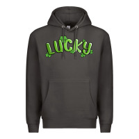 Smoke lucky st patricks day Premium Hoodie - MaliasSmallBusiness