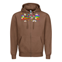 Chestnut lgbtq love libbey glass Zipper Hoodie - HRA Design Shop