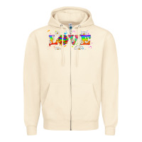 Sandshell lgbtq love libbey glass Zipper Hoodie - HRA Design Shop