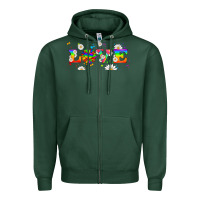 Sports Green lgbtq love libbey glass Zipper Hoodie - HRA Design Shop
