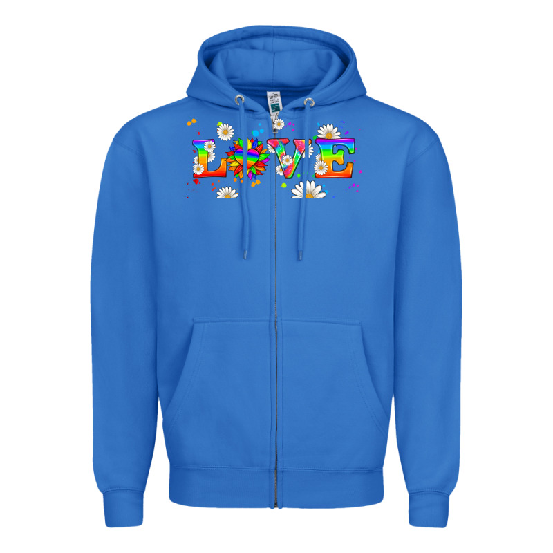 Lgbtq Love Libbey Glass Zipper Hoodie by HRA Design Shop | Teevron