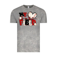 Cloud Rock my heart is on that field baseball Vintage Tee - MaliasSmallBusiness