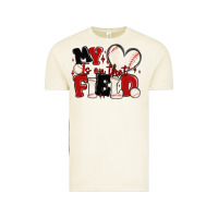 Vintage Arctic my heart is on that field baseball Vintage Tee - MaliasSmallBusiness