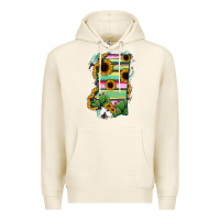 Tofu Mississippi Map Sunflower Cactus Serape Premium Hoodie - RanaPortraitStore