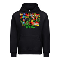Black Christmas Texas Urban Hoodie - MaliasSmallBusiness