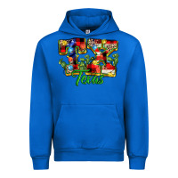 Cobalt Christmas Texas Urban Hoodie - MaliasSmallBusiness