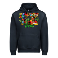 Navy Christmas Texas Urban Hoodie - MaliasSmallBusiness