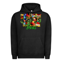 Pigment Black Christmas Texas Urban Hoodie - MaliasSmallBusiness