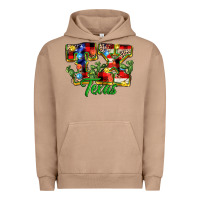 Pigment Burro Christmas Texas Urban Hoodie - MaliasSmallBusiness