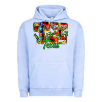 Pigment Grape Ice Christmas Texas Urban Hoodie - MaliasSmallBusiness