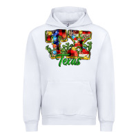 White Christmas Texas Urban Hoodie - MaliasSmallBusiness