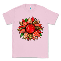 Bubblegum Pink strawberry sunflower Classic Tee - Zillion Design Studio