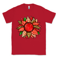 Red strawberry sunflower Classic Tee - Zillion Design Studio