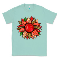 Seafoam strawberry sunflower Classic Tee - Zillion Design Studio