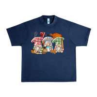 Navy bakery gnomes Urban Heavy Tee - Zillion Design Studio
