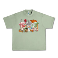 Oil Green bakery gnomes Urban Heavy Tee - Zillion Design Studio