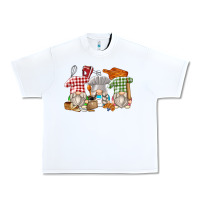 White bakery gnomes Urban Heavy Tee - Zillion Design Studio