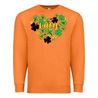 Carrot lucky heart shaped clover Premium Sweatshirt - AdoDesignShop