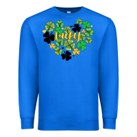 True Royal lucky heart shaped clover Premium Sweatshirt - AdoDesignShop