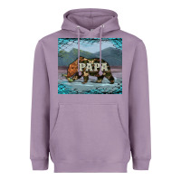 Lavender papa bear tumbler Heavyweight Hoodie - Artiststas