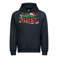 Navy Registered Nurse Christmas Urban Hoodie - MaliasSmallBusiness