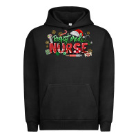 Pigment Black Registered Nurse Christmas Urban Hoodie - MaliasSmallBusiness