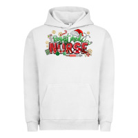 Pigment Lunar Rock Registered Nurse Christmas Urban Hoodie - MaliasSmallBusiness