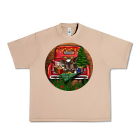 Burro Baby Cow Christmas Urban Heavy Tee - RanaPortraitStore